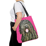 Puli Polyester Canvas Tote Bag (AOP)