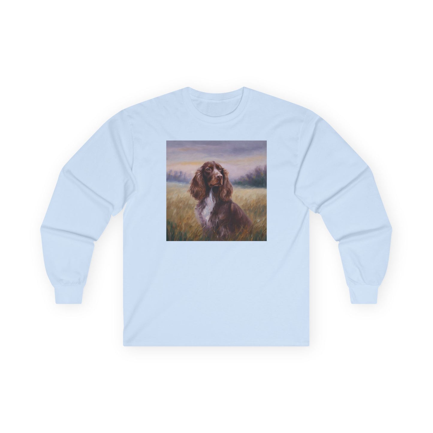 Field Spaniel Unisex Cotton Long Sleeve Tee
