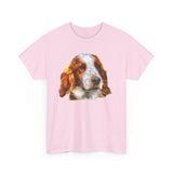 Irish Red & White Setter Unisex Heavy Cotton Tee