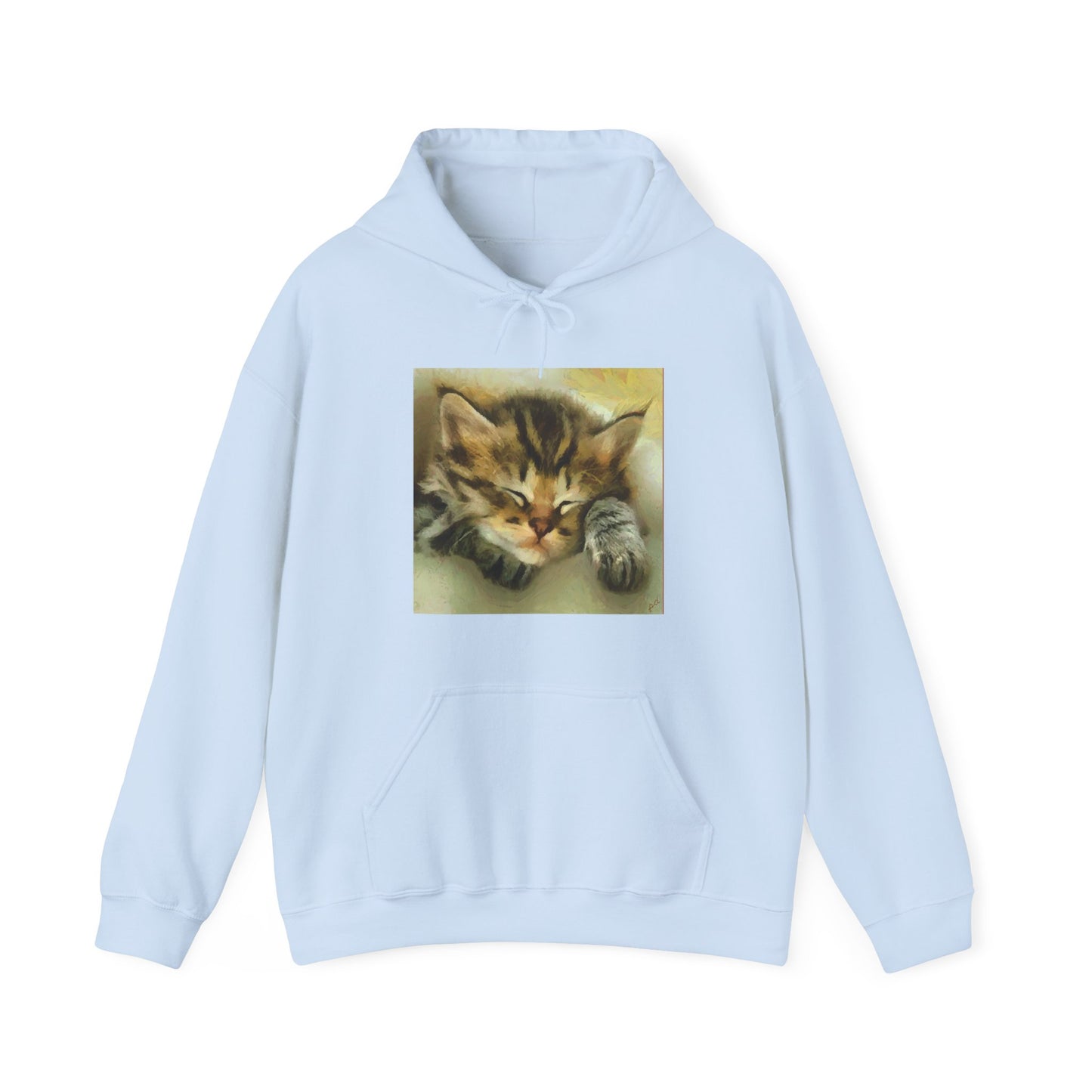 Sleepy Brucie the Cat - Clasasic 50/50 Hoodie
