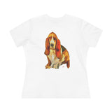 Basset Hound 'Lautrec' Women's Relaxed Fit Tee