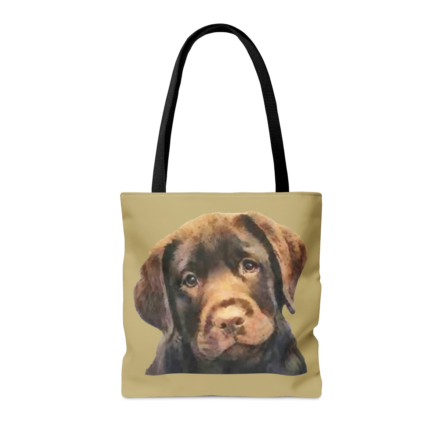 Chocolate Labrador Retriever Puppy Tote Bag