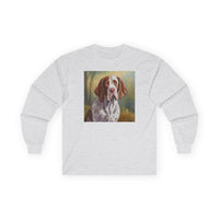 Bracco Italiano Unisex Cotton Long Sleeve Tee