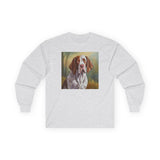Bracco Italiano Unisex Cotton Long Sleeve Tee