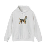 Swedish Vallhund  - Unisex 50/50  Hooded Sweatshirt