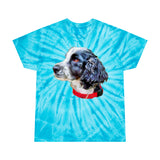 English Cocker Spaniel 'Tango'  Classic Cotton Tie-Dye Tee, Cyclone