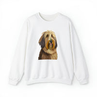 Opulent Comfort Bergamasco Sheepdog Unisex 50/50 Crewneck Sweatshirt