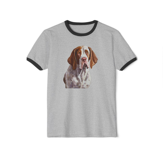Bracco Italiano Classic Cotton Ringer T-Shirt