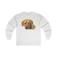 Rhodesian Ridgeback 'Zulu' Unisex Cotton Long Sleeve Tee