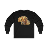 Rhodesian Ridgeback 'Zulu' Unisex Cotton Long Sleeve Tee