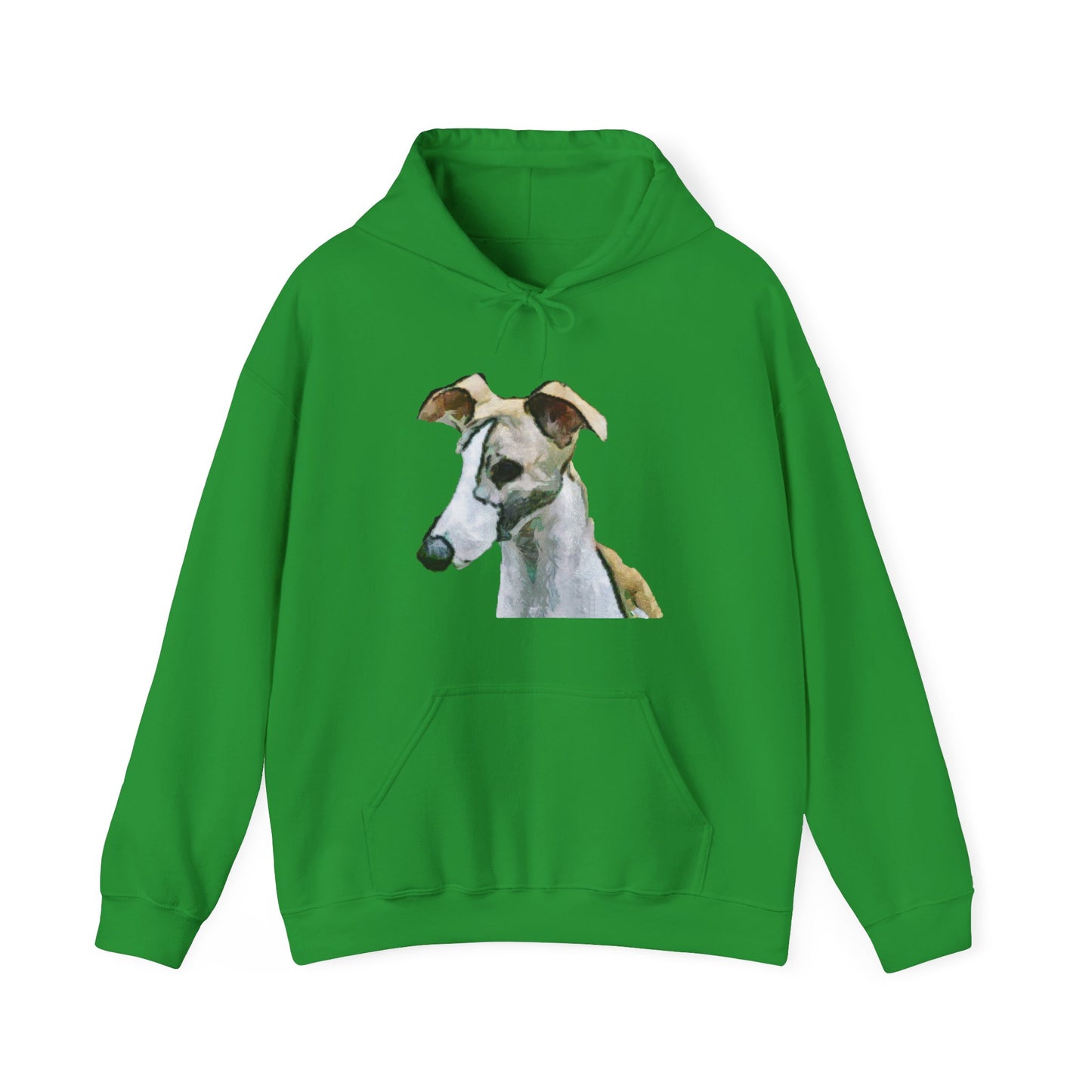Whippet Unisex 50/50 Hoodie: Cozy Bliss for All