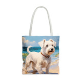 Sealyham Terrier Polyester Tote Bag - AOP