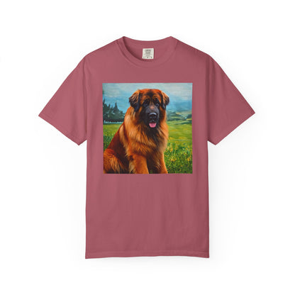 Leonberger Dog Lover - Unisex Garment-Dyed T-Shirt
