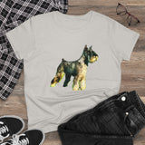 Schnauzer Women's Midweight Cotton Tee