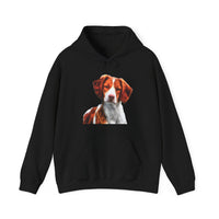 Brittany Spaniel 'Gunner' Unisex 50/50 Hoodie