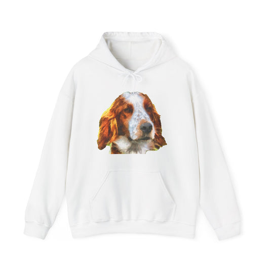 Irish Red & White Setter - Unisex 50/50 Hoodie