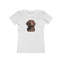 Boykin Spaniel -  Women's Slim Fit Ringspun Cotton Tee