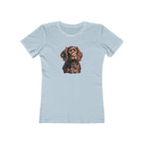 Boykin Spaniel -  Women's Slim Fit Ringspun Cotton Tee