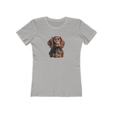 Boykin Spaniel -  Women's Slim Fit Ringspun Cotton Tee