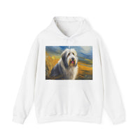 Old English Sheepdog Unisex 50/50 Hooded Sweatshirt