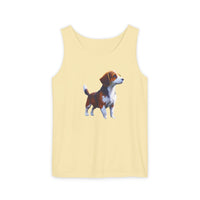 Drever Puppy - Unisex Relaxed Fit Garment-Dyed Tank Top