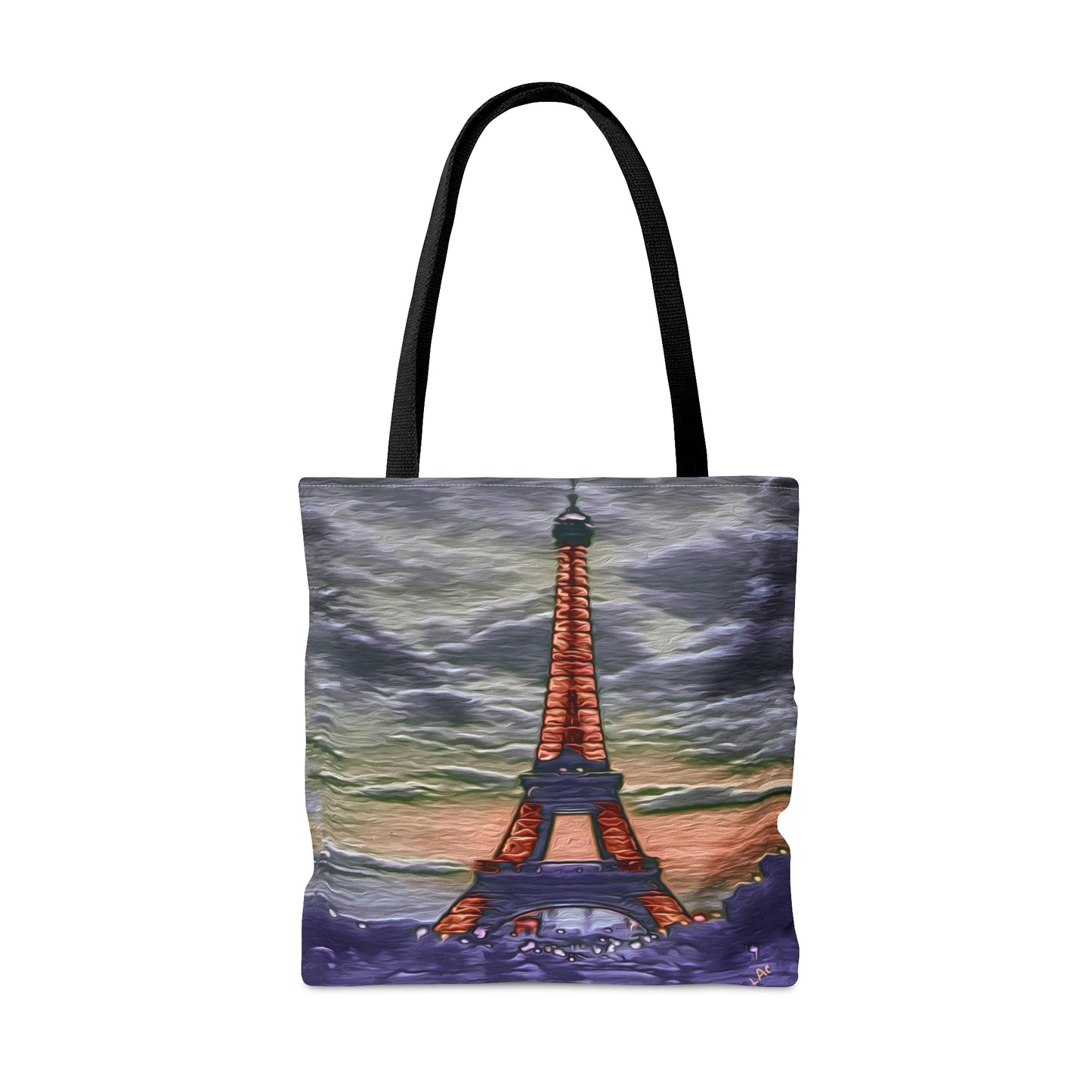 'Eiffel Tower Sunset' Tote Bag