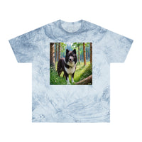 Karelian Bear Dog Unisex Colour Blast T-Shirt