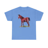 Horse 'Contata' Unisex Heavy Cotton Tee