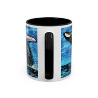Humpback Whale Accent Coffee Mug, 11oz