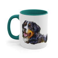 Bernese Mountain Dog Ceramic Accent Coffee Mug, 11oz