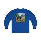 Bluetick Coonhound -- Unisex Classic Cotton Long Sleeve Tee