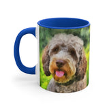 Lagotto Romagnolo 'Italian Truffle Dog' Accent Coffee Mug, 11oz