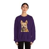 Portuguese Podengo Unisex 50/50 Crewneck Sweatshirt DoggyLips™