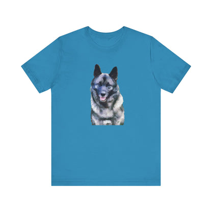 Norwegian Elkhound - Unisex Jersey Short Sleeve Tee