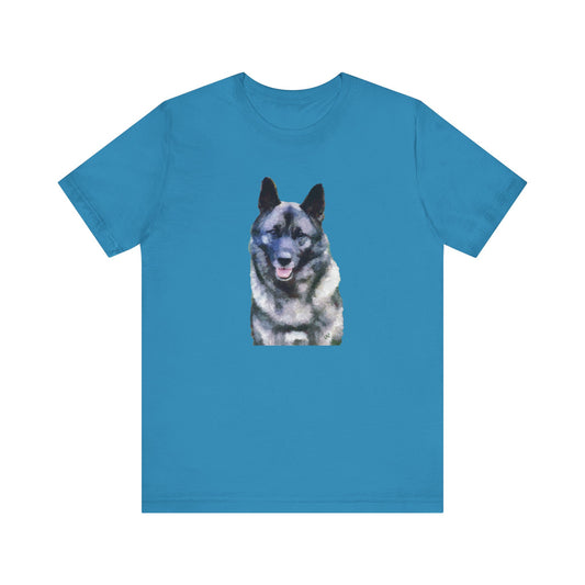 Norwegian Elkhound - Unisex Jersey Short Sleeve Tee