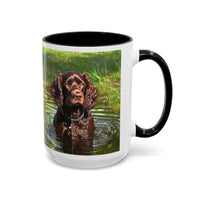 Boykin Spaniel - Ceramic Accent Coffee Mug - 2 Sizes