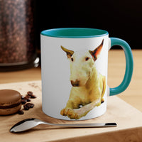 English Bull Terrier Ceramic Accent Coffee Mug, 11oz