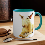 English Bull Terrier Ceramic Accent Coffee Mug, 11oz