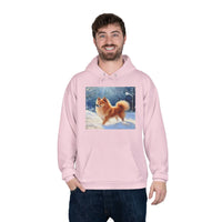 Finnish Spitz - Unisex Fleece Lined Pullover Hoodie Sweatshirt