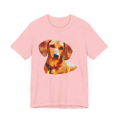 Dachshund 'Daisy' Unisex Jersey Short Sleeve Tee