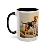 Harrier #2 - Accent Ceramic Coffee Mug - 2 Sizes