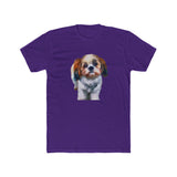 Shih-Tzu Men's Fitted Cotton Crew Tee