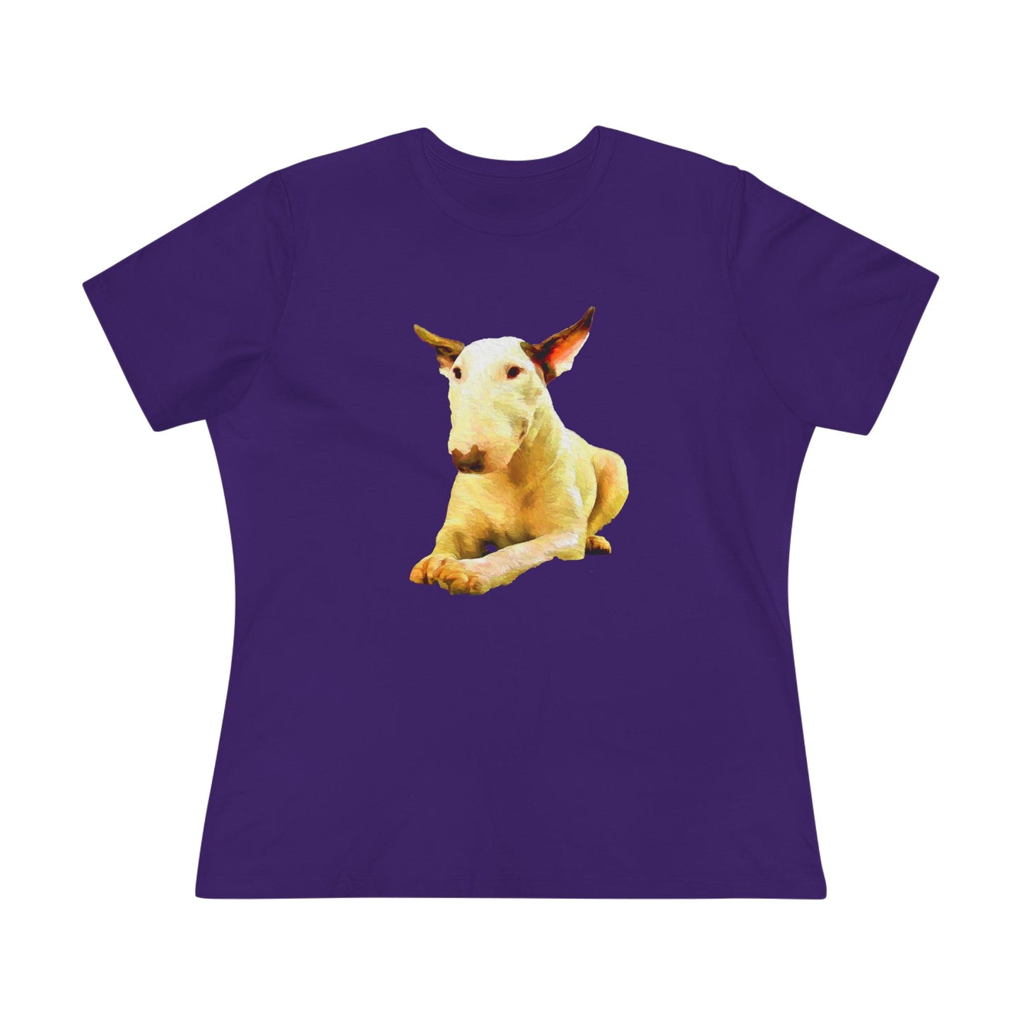 English Bull Terrier 'Sacha' Women's Relaxed Fit Tee