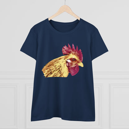 Rooster 'Spencer' Women's Midweight Cotton Tee