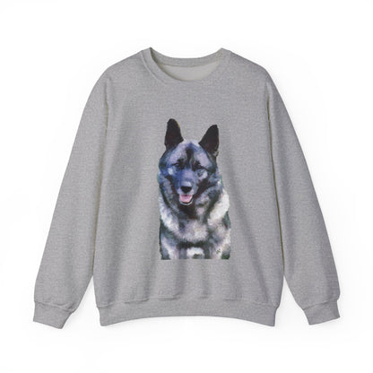 Norwegian Elkhound - Unisex 50/50 Crewneck Sweatshirt