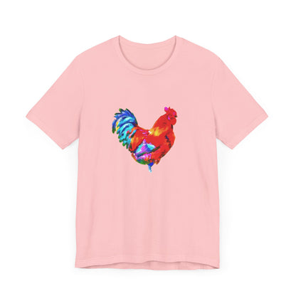 Rooster 'Craw' Unisex Jersey Short Sleeve Tee