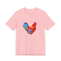 Rooster 'Craw' Unisex Jersey Short Sleeve Tee