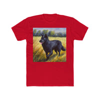Mudi Men's Fitted Cotton Crew Tee