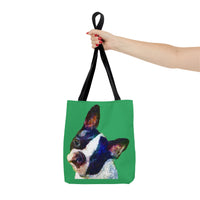 Boston Terrier "Skipper" Tote Bag