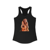 Irish Setter 'Shamus' Woman's Racerback Tank